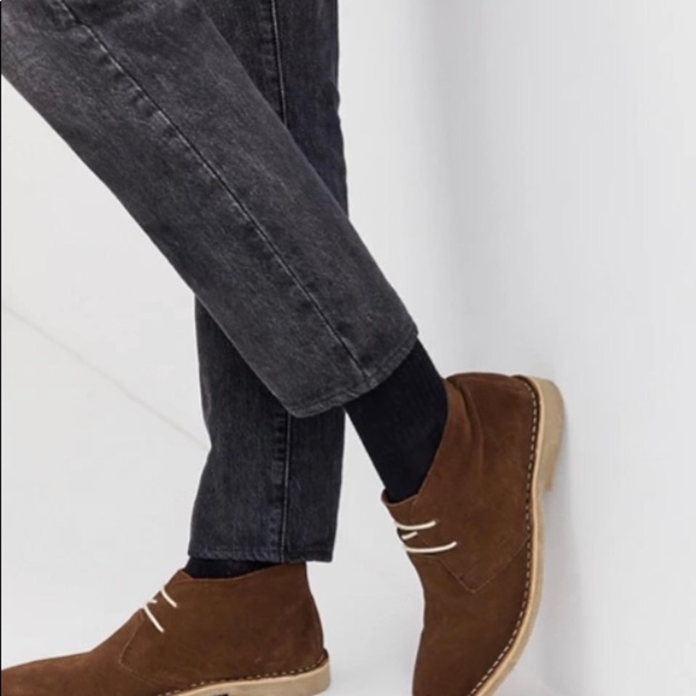 Nwot ASOS men’s desert chukko laceup shoes